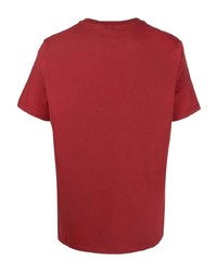 T-shirt à col rond rouge Levi's