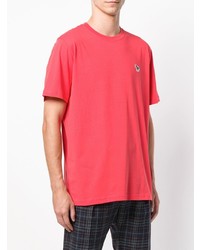 T-shirt à col rond rouge Ps By Paul Smith