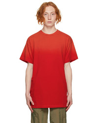 T-shirt à col rond rouge Fear Of God