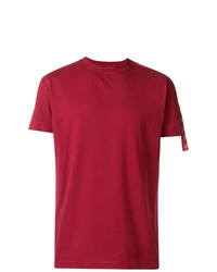 T-shirt à col rond rouge Kappa Kontroll