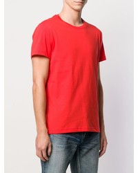 T-shirt à col rond rouge VERSACE JEANS COUTURE