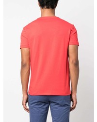 T-shirt à col rond rouge Polo Ralph Lauren