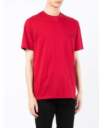 T-shirt à col rond rouge Armani Exchange