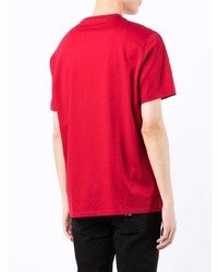 T-shirt à col rond rouge Armani Exchange