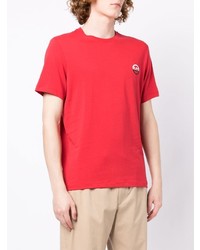 T-shirt à col rond rouge Michael Kors