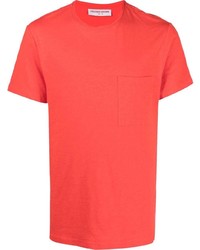 T-shirt à col rond rouge Orlebar Brown