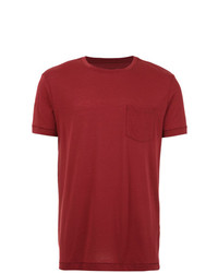 T-shirt à col rond rouge OSKLEN