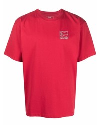 T-shirt à col rond rouge PACCBET