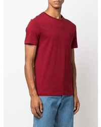 T-shirt à col rond rouge Polo Ralph Lauren