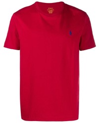 T-shirt à col rond rouge Polo Ralph Lauren