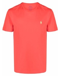 T-shirt à col rond rouge Polo Ralph Lauren