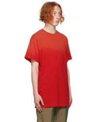 T-shirt à col rond rouge Fear Of God