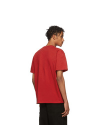 T-shirt à col rond rouge CARHARTT WORK IN PROGRESS