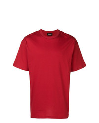 T-shirt à col rond rouge Represent