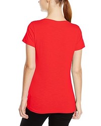 T-shirt à col rond rouge Stedman Apparel