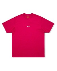 T-shirt à col rond rouge Supreme