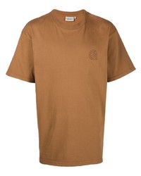 T-shirt à col rond tabac Carhartt WIP