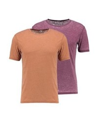 T-shirt à col rond tabac ONLY & SONS
