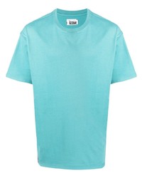 T-shirt à col rond turquoise Izzue