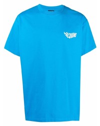 T-shirt à col rond turquoise Jacquemus