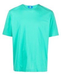 T-shirt à col rond turquoise Kired