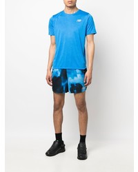 T-shirt à col rond turquoise New Balance