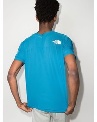 T-shirt à col rond turquoise The North Face