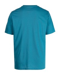 T-shirt à col rond turquoise PS Paul Smith
