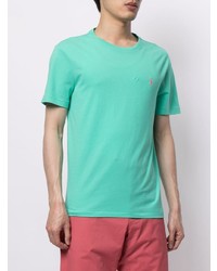 T-shirt à col rond turquoise Polo Ralph Lauren