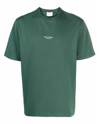 T-shirt à col rond vert foncé Axel Arigato