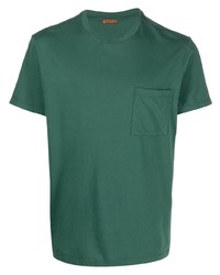 T-shirt à col rond vert foncé Barena