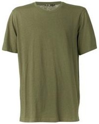 T-shirt à col rond vert foncé BLK DNM