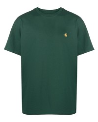 T-shirt à col rond vert foncé Carhartt WIP