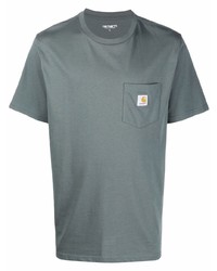 T-shirt à col rond vert foncé Carhartt WIP