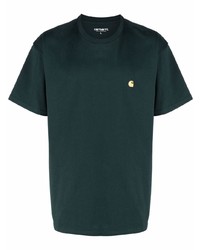 T-shirt à col rond vert foncé Carhartt WIP