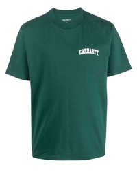 T-shirt à col rond vert foncé Carhartt WIP