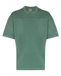 T-shirt à col rond vert foncé Champion