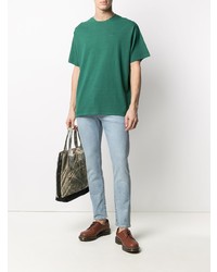 T-shirt à col rond vert foncé Levi's