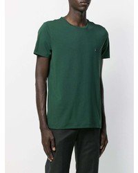 T-shirt à col rond vert foncé Tommy Hilfiger