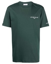 T-shirt à col rond vert foncé Ih Nom Uh Nit