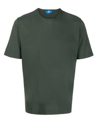T-shirt à col rond vert foncé Kired