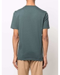 T-shirt à col rond vert foncé Paul Smith