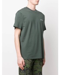 T-shirt à col rond vert foncé Carhartt WIP