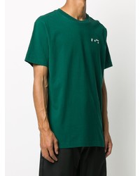 T-shirt à col rond vert foncé Off-White