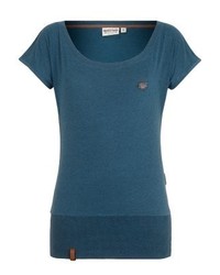 T-shirt à col rond vert foncé Naketano