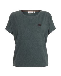 T-shirt à col rond vert foncé Naketano