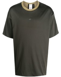 T-shirt à col rond vert foncé Nike