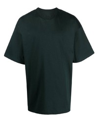 T-shirt à col rond vert foncé Oamc