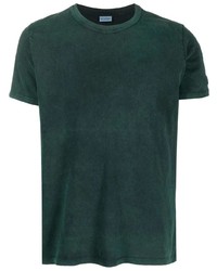 T-shirt à col rond vert foncé Sundek