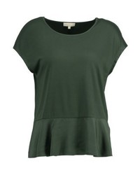 T-shirt à col rond vert foncé talkabout